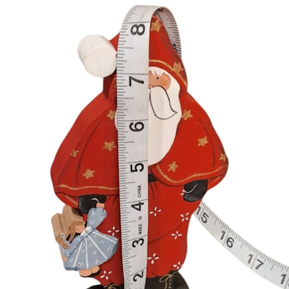 Set of 6 Country Folk Art Ornaments - Picture 4 of 15